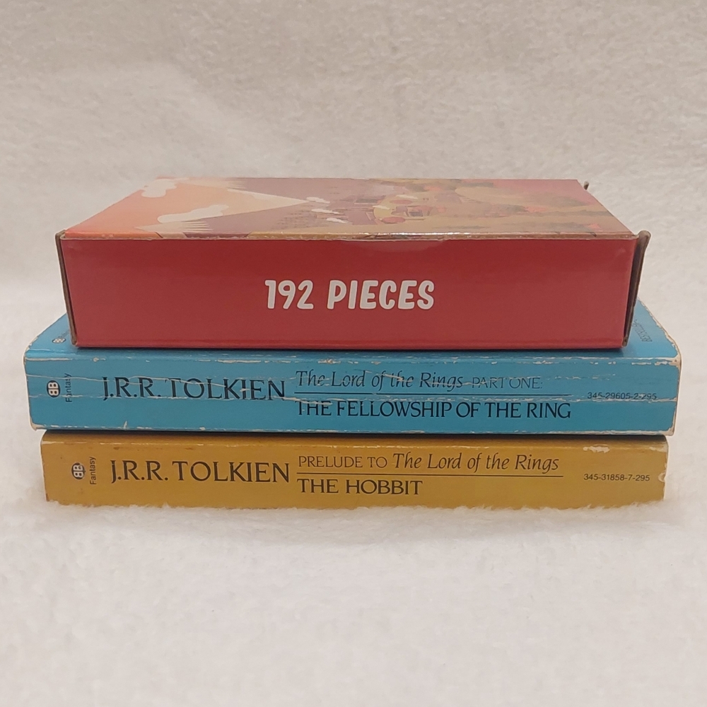 LOTR Bundle: The Hobbit, The Fellowship Of The Ring, Rivendell Puzzle - Picture 3 of 7
